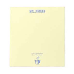 Every Comma Matters Every Word Counts Design Notepad