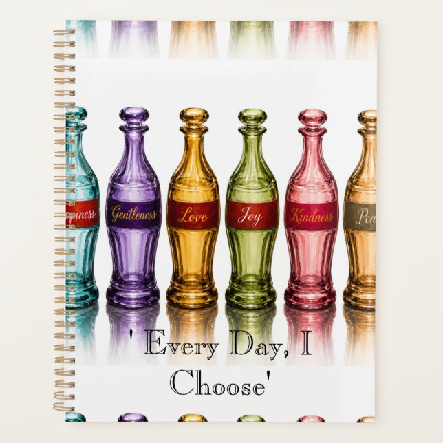 Every day begins with a choice. planner (Front)