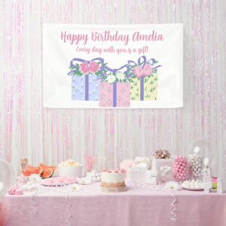 Every Day is a Gift Birthday Banner