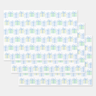 Every Day is a Gift Boy Birthday Wrapping Paper 