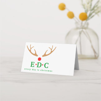 Every Day is Christmas Place Cards