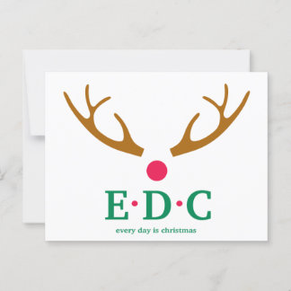 Every Day is Christmas Postcard