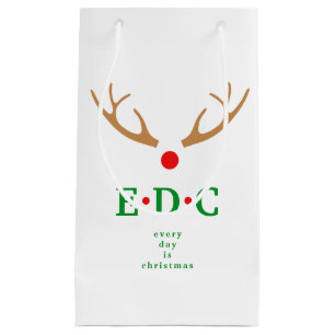 Every Day is Christmas Small Gift Bag