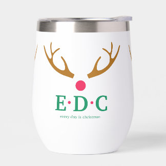 Every Day is Christmas Wine Tumbler