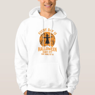Every Day Is Halloween Scarecrow Witch Design_1 Hoodie