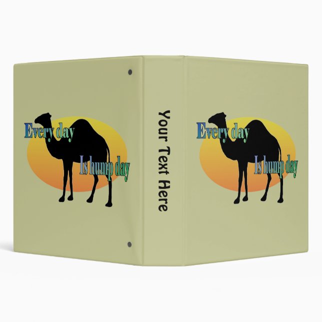 Every Day is Hump Day Binder (Background)