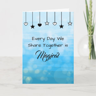 Every Day is Magical   Valentine's Day  Card