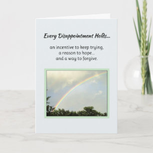 Every Disappointment Holds... Card