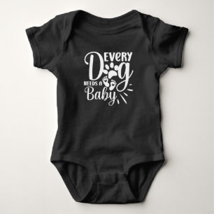 Every dog baby bodysuit