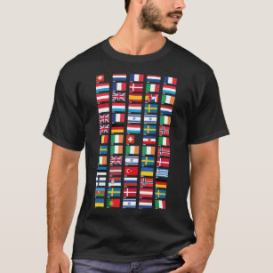 Every Eurovision Song Contest Winner&x27;s Flag Cl T-Shirt