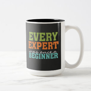 Every Expert Was Once a Beginner Chalkboard Mug