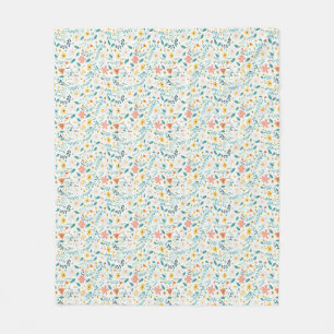 Every Flower Must Grow Through Dirt Fleece Blanket