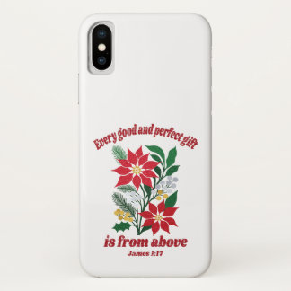 Every Good and Perfect Gift – James 1:17 Christmas Case-Mate iPhone Case