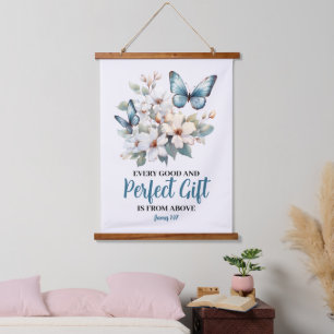 Every Good And Perfect Gift Wood Tapestry