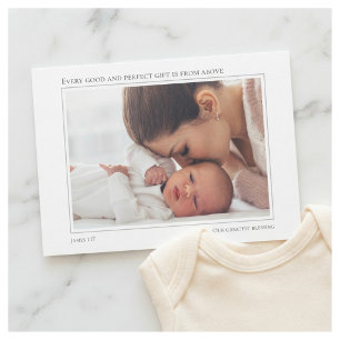 Every Good Gift From Above Mom and Baby Photo
