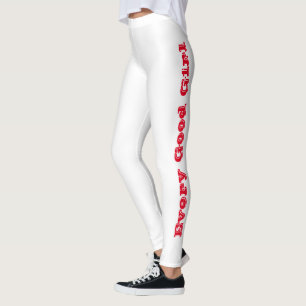 Every Good Girl, Has A Dark Side Cute Rebellious Leggings