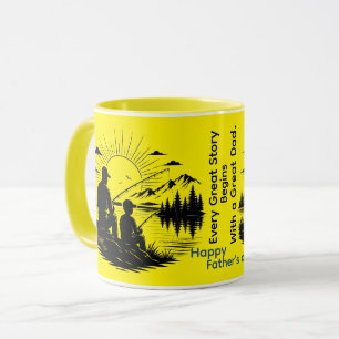 Every Great Story Begins With a Great Dad. Mug