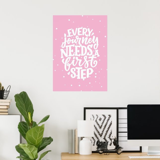 Every journey needs a first step  poster (Home Office)