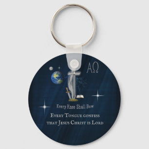 Every knee shall bow  keychain