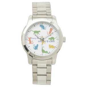 Every Life Deserves 9 Cats Funny Cat Humour Watch