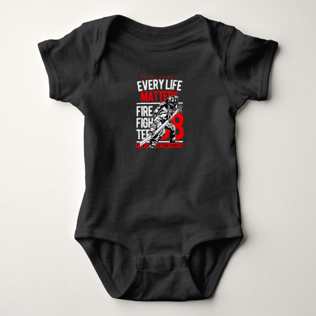 Every Life Matters Baby Bodysuit (Front)