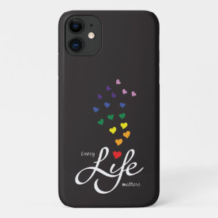 Every life matters - rainbow colours- iPhone 11 case