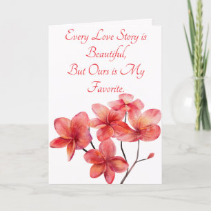 Every Love Story Is Beautiful Holiday Card