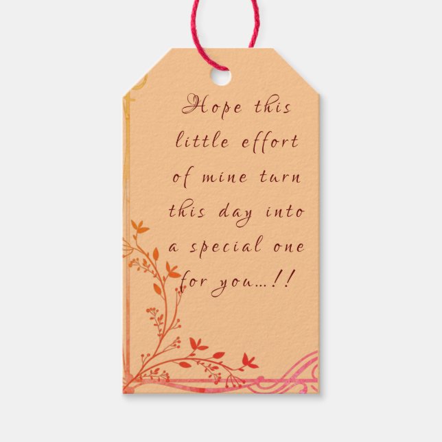 Every Occasion  Gift Tags (Front)