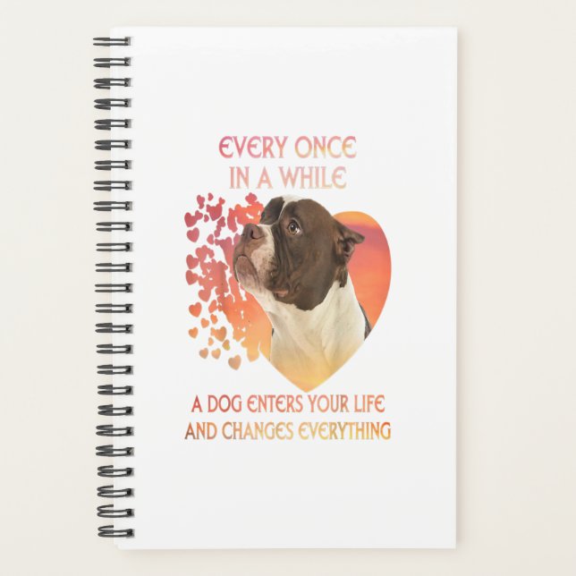 Every Once In A While A Dog Enters You Life Planner (Front)
