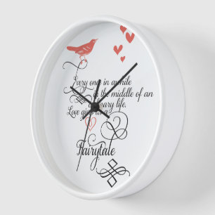 Every once in awhile in an ordinary life. clock