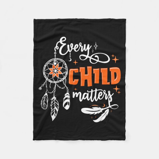 Every Orange Day Child Kindness 2024 Fleece Blanket (Front)