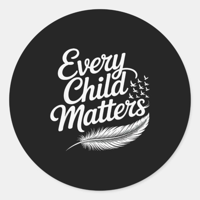 Every Orange Day Child Kindness 2025 Anti Bully  Classic Round Sticker (Front)