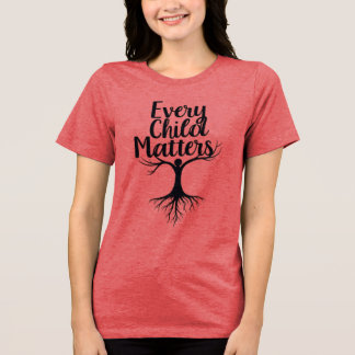 Every Orange Day Child Kindness Matter Anti Bully Tri-Blend Shirt