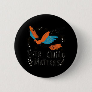 Every Orange Day - Child Kindness S Sticker 2 Inch Round Button