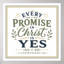Every Promise in Christ Is Yes Christian Quote