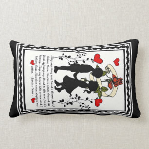Every Rose Has It's Thorns Lumbar Pillow