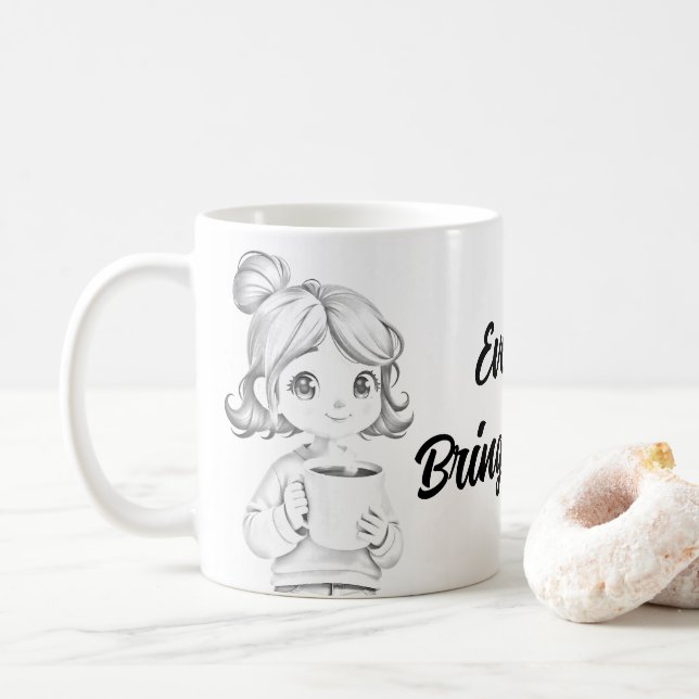 Every Sip Brings a Smile Mug (With Donut)