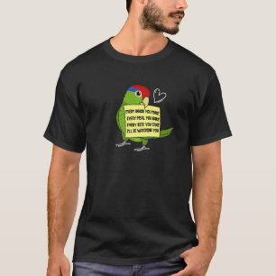 Every Snack Meal or Bite I Mexican Red headed Amaz T-Shirt