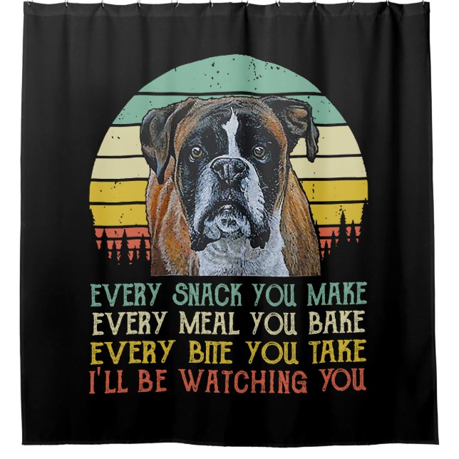 Every Snack You Make Boxer dog Funny Dog Mom Dad (Front)
