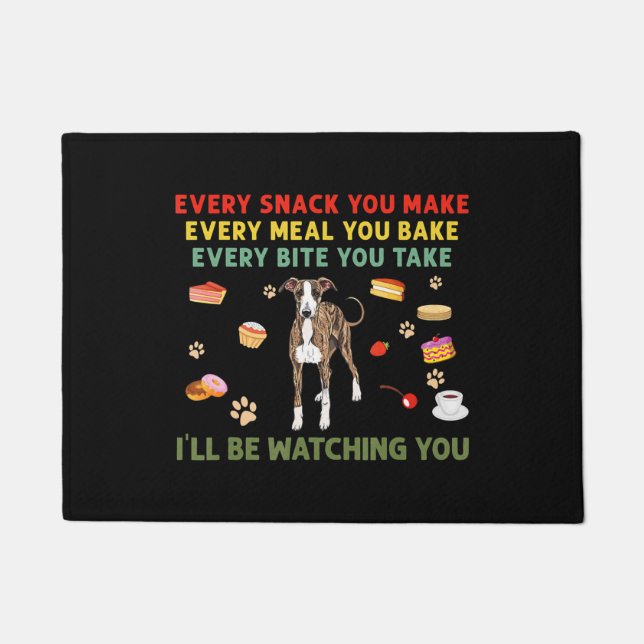 Every snack you make every meal you bake italian doormat (Front)