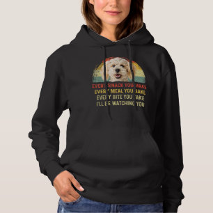 Every Snack You Make Poodle Crossbreed Dog Mom Dog Hoodie