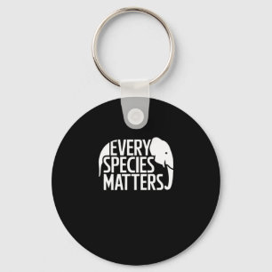 Every Species S Sticker Keychain