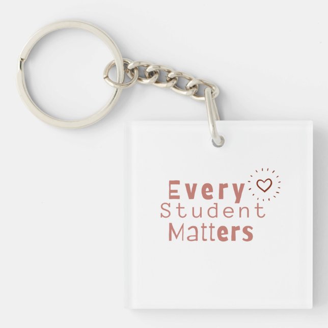 Every Student Matters  Keychain (Front)