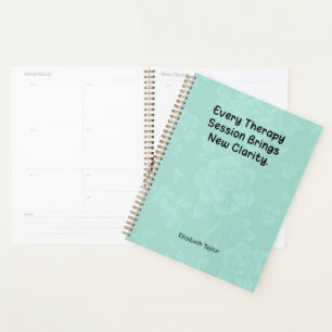 Every Therapy Session Brings New Clarity Planner