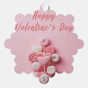 Every Time My Heart Beats for You - Valentine's Ornament Card