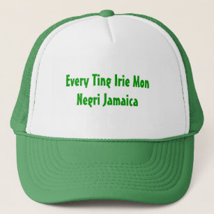 Every Ting Irie Mon Negri Jamaica Trucker Hat