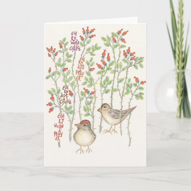 Every Word Notecard (Front)