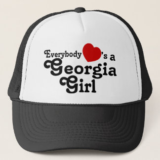 Everybody Hearts a Georgia Girl Trucker Hat