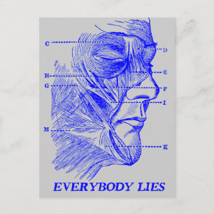 Everybody Lies Postcard