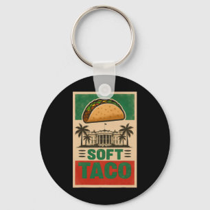 Everybody Loves Tacos! Let's Go Taco! Soft Taco Me Keychain